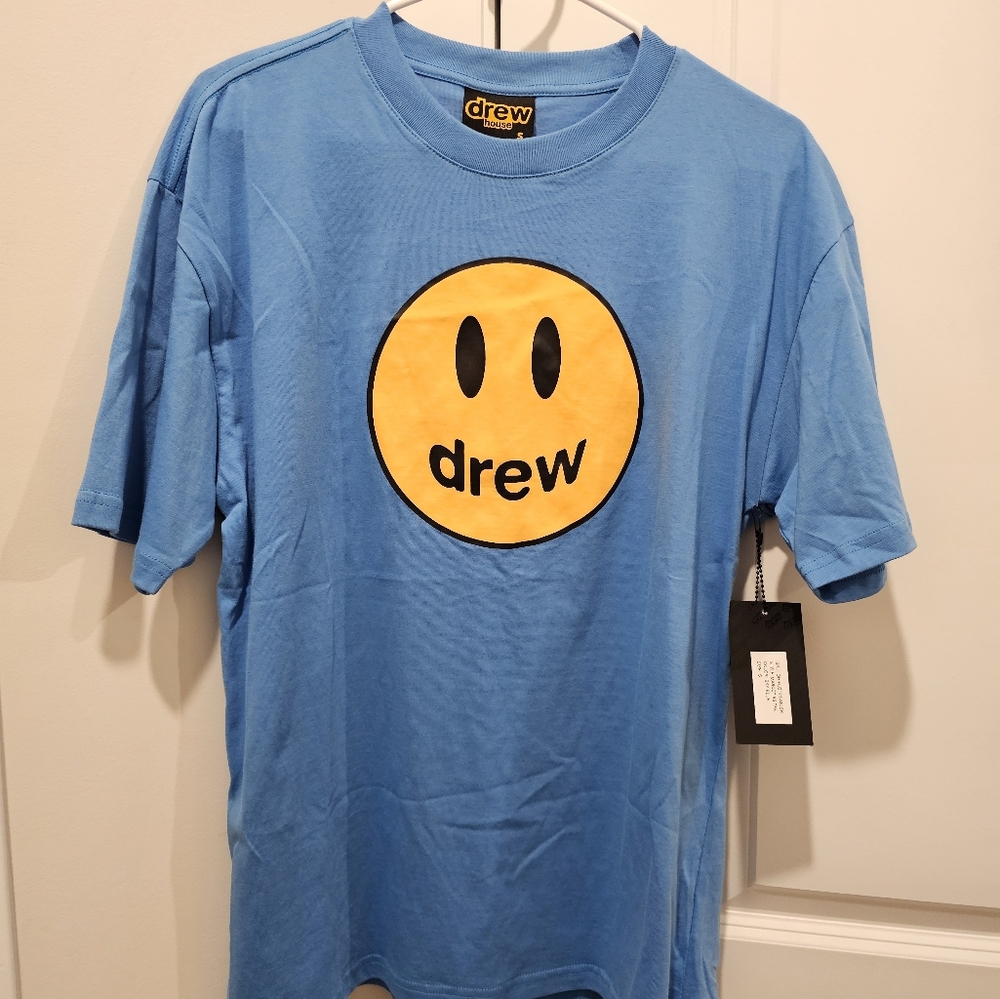 DREW HOUSE MASCOT TEE BLUE NWT SIZE SMALL